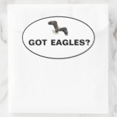 Sticker Ovale Vous avez des aigles ? (Sac)