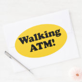 STICKER OVALE VTT ! (Enveloppe)