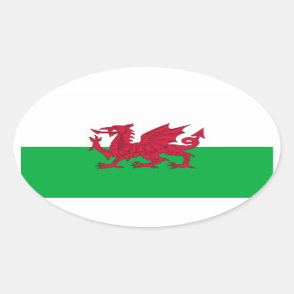 STICKER OVALE WALES