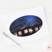 STICKER OVALE WARTIME GHOSTS WALTS UK (Enveloppe)