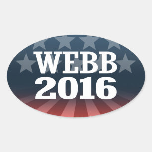 STICKER OVALE WEBB 2016