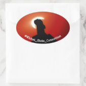 Sticker Ovale Wicked Eclipse (Sac)