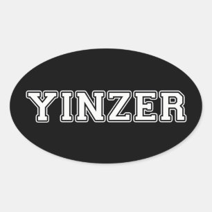 Sticker Ovale Yinzer
