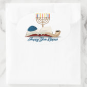 Sticker Ovale Yom Kippour  (Sac)