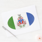 Sticker Ovale Yukon (Enveloppe)