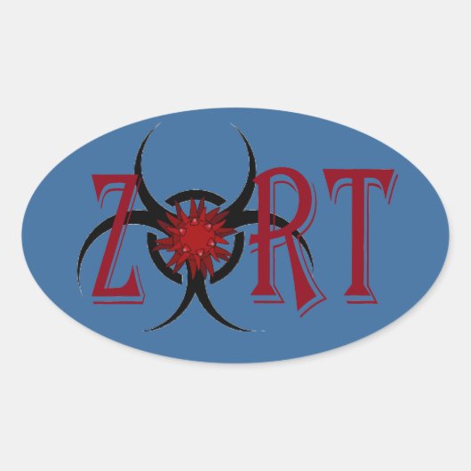 Sticker ovale Z.O.R.T. (Devant)