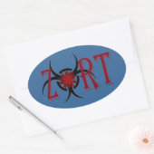 Sticker ovale Z.O.R.T. (Enveloppe)