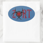Sticker ovale Z.O.R.T. (Sac)