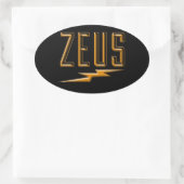 Sticker Ovale Zeus (Sac)
