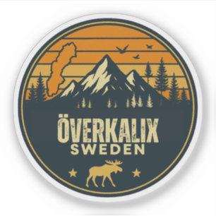Sticker Överkalix, Suède Sverige