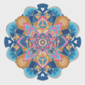 Sticker OW Blue Mandala (Devant)