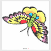 Sticker Owen Jones Antique Papillons Orientaux (Feuille)