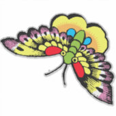 Sticker Owen Jones Antique Papillons Orientaux (Devant)