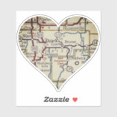 Sticker Ozark MO (Feuille)