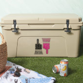 Sticker Pack 2020 Moyen Doigt Rose Pink Black 4 (Glacière)