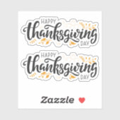 Sticker Pack 2 Thanksgiving (Feuille)