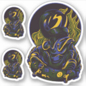 Sticker Pack 3 Spaceman (Devant)