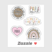 Sticker Pack amusant Paraprofessionnel (Feuille)