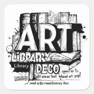 Sticker Pack Art Library Deco : A Story of Art I