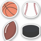 Sticker Pack balle sport (Devant)