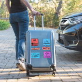 Sticker Pack chevalier chrétien (Valise Insitu)