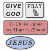 Sticker Pack Christian Inspiration (Devant)