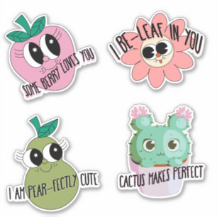 Sticker Pack d'autocollants d'affirmation Kawaii Cute