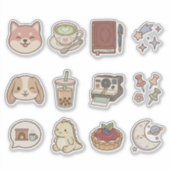 Sticker Pack d'autocollants mignons pour iPad – Esthétique (Devant)