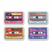 Sticker Pack d'autocollants TWICE Cassette version 4 (Devant)