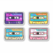 Sticker Pack d'autocollants TWICE Cassette version 6 (Devant)