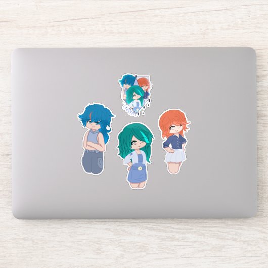 Sticker Pack d'autocollants Wingz Warriors - Feuille 2 (Ordinateur)