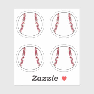Sticker Pack de balles de baseball