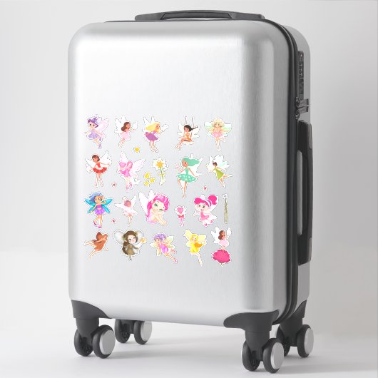 Sticker Pack de fruits (Sur valise)