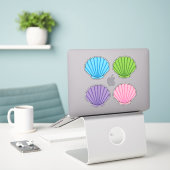 Sticker Pack de Pastel (Ordinateur portable sur le bureau)
