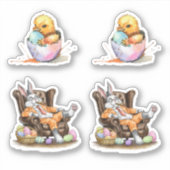 Sticker Pack de variétés de Pâques (Devant)