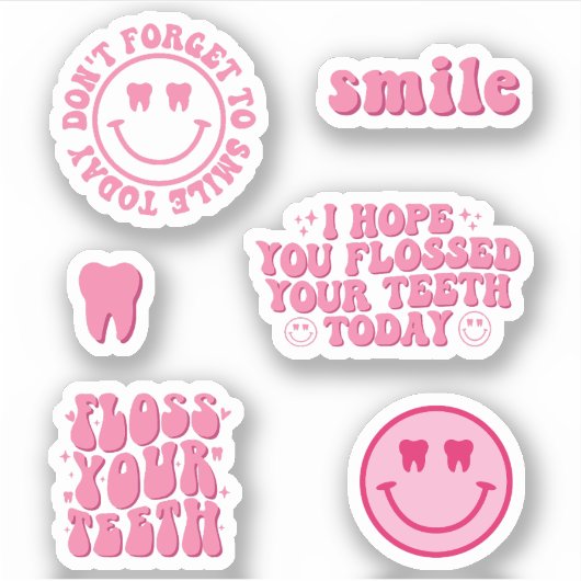 Sticker Pack Dental Hygienist (Devant)