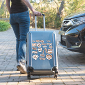 Sticker Pack ensemble de devis de chiens mignons (Valise Insitu)