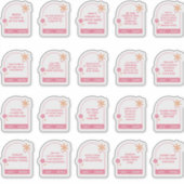 Sticker pack ensemble de rappel quotidien motivationnel (Devant)