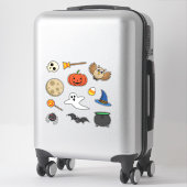 Sticker Pack Halloween Kawaii (Sur valise)