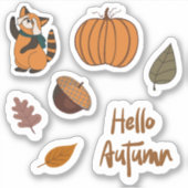 Sticker Pack Humeur d'automne 1 (Devant)