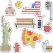 Sticker Pack New York (Devant)