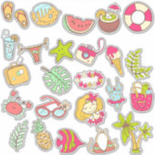 Sticker Pack Plage (Devant)