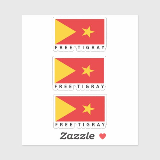 Sticker Pack Tigray gratuit (Feuille)