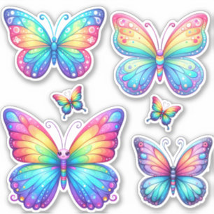Sticker pack vibrant de papillon