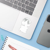 Sticker Pack Wolf (Ordinateur portable avec iPhone)