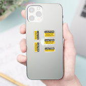 Sticker Packs de pointes de casque de prudence (Téléphone)