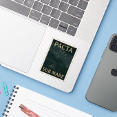 Sticker Pacta Sub Mare - Pacte des Profonds (Ordinateur portable avec iPhone)