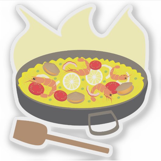 Sticker Paella (Devant)