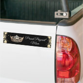 Sticker Pageant Mom Bumper (Sur camion)