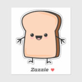 Sticker Pain de toast (Feuille)